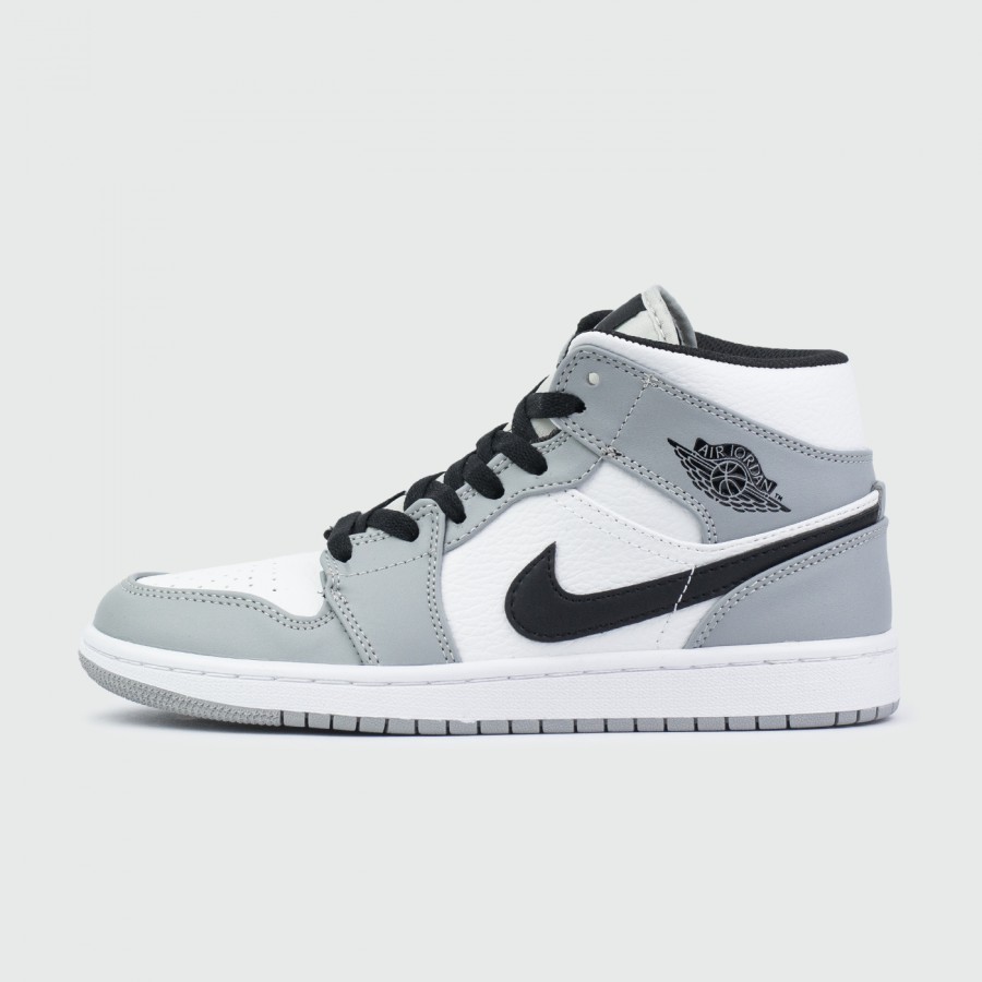 кроссовки Nike Air Jordan 1 Wmns Grey / White