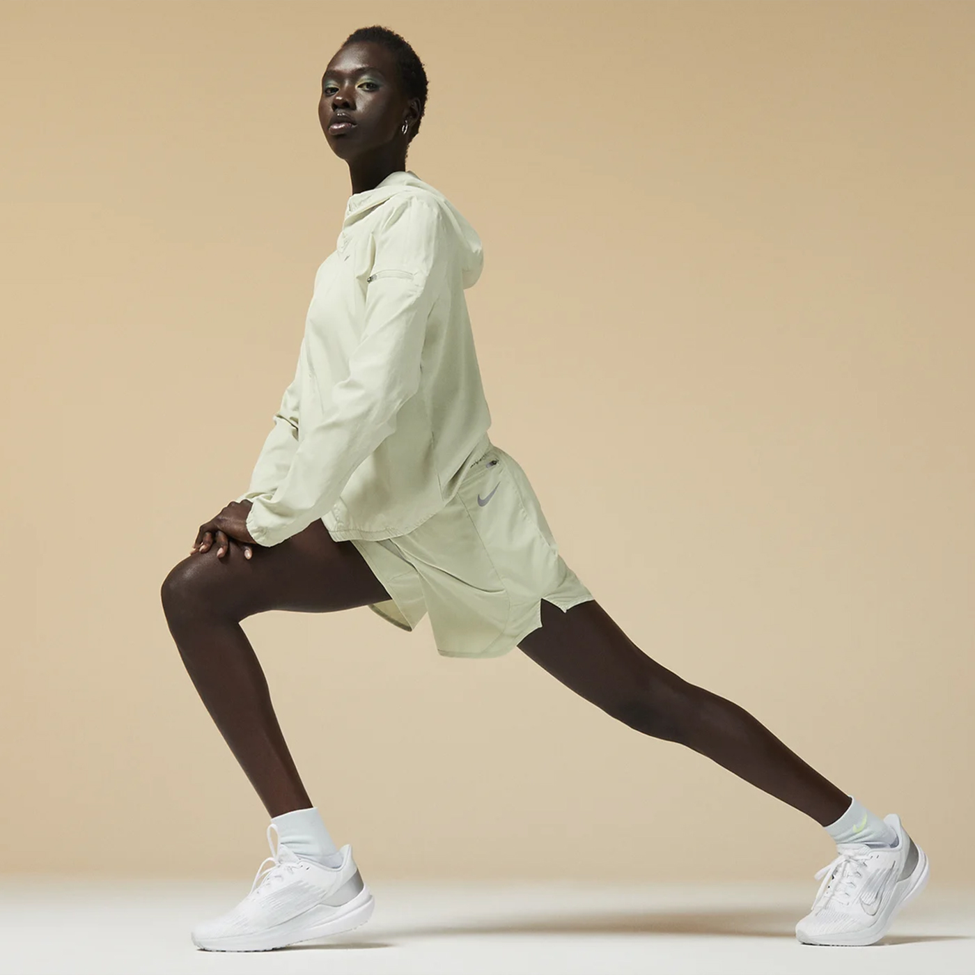 Кроссовки Nike Air Winflo 9 White Silver Кроссовки Nike Air Winflo 9 White Silver