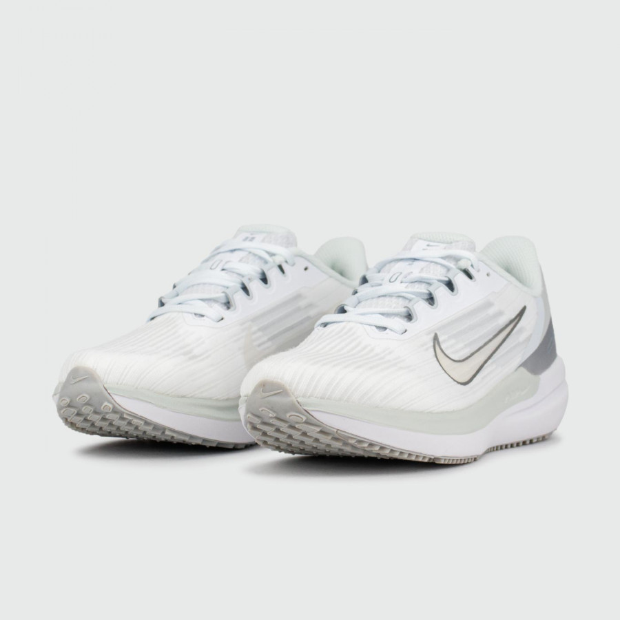 кроссовки Nike Air Winflo 9 White Silver
