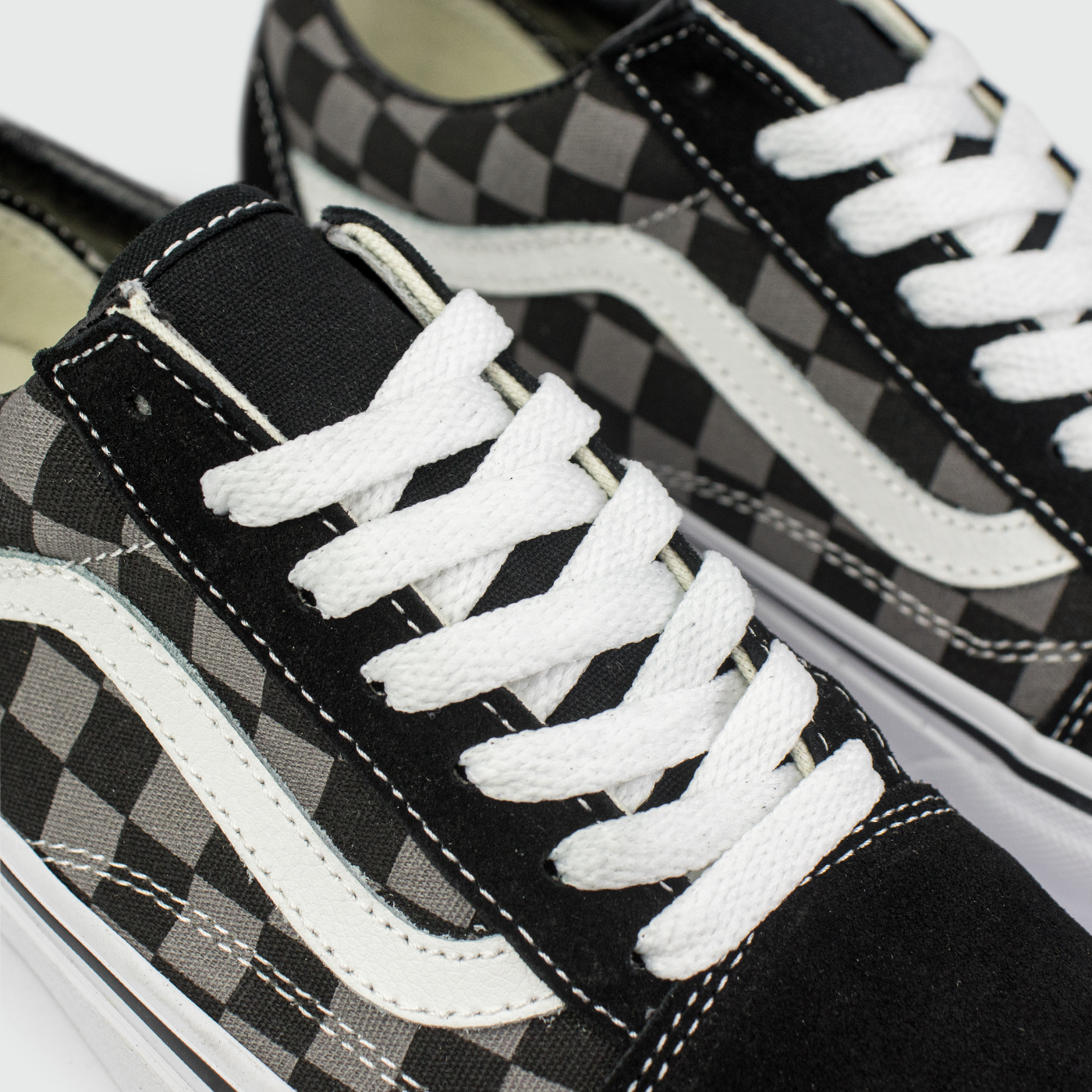 Кеды Vans Old Skool Black Chess / White