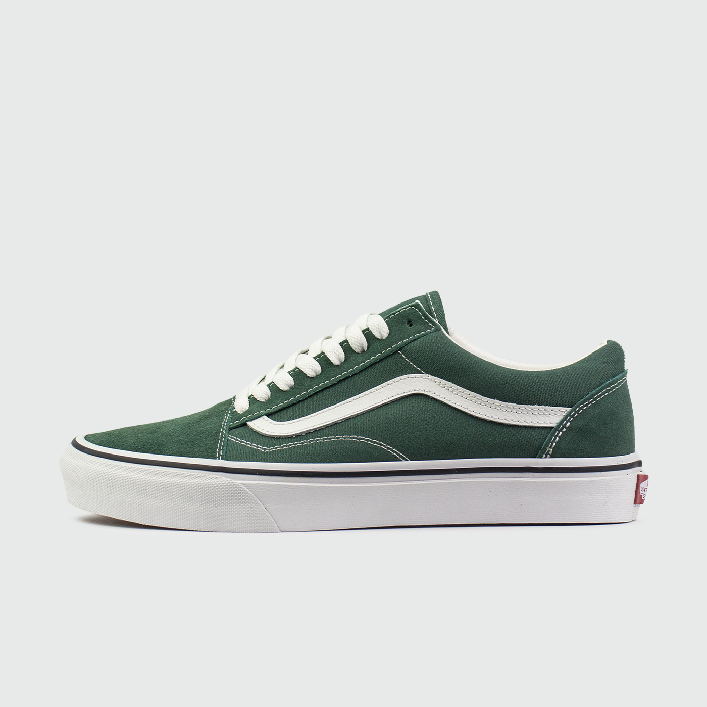 Кеды Vans Old Skool Green / White