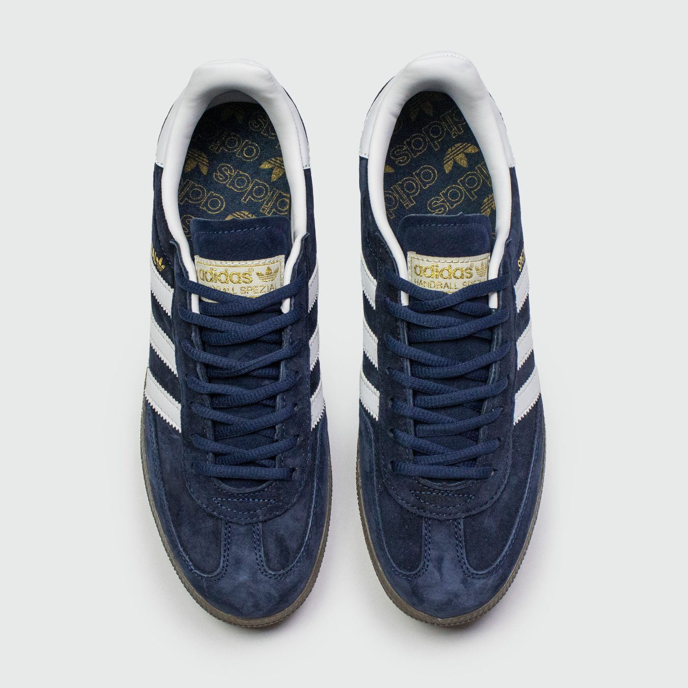 Кроссовки Adidas Spezial Navy White Str. / Gum