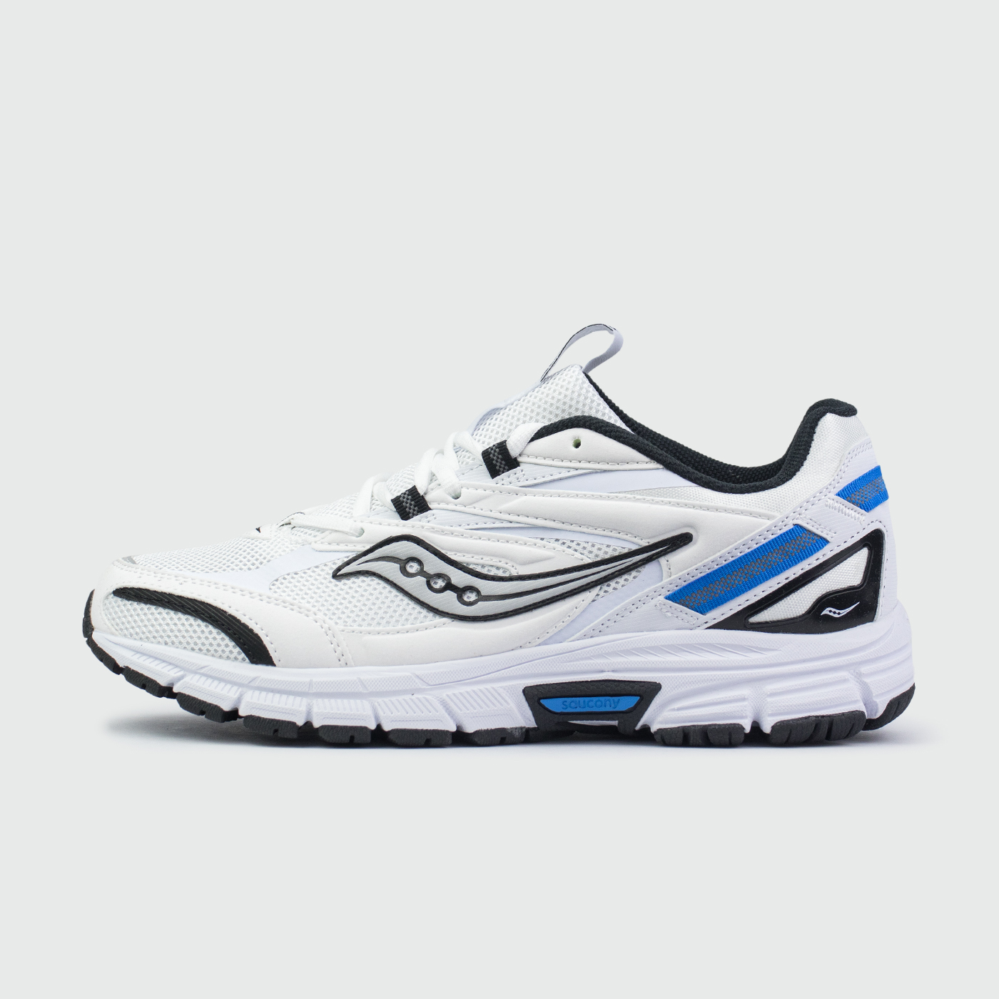 Saucony Cohesion Classic 2k White Blue 3490 Firebox