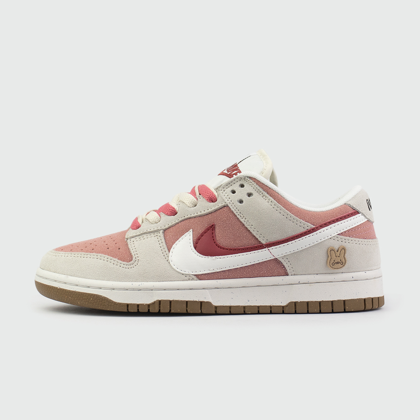 Кроссовки Nike Dunk Low Double Sw. Pink Grey Кроссовки Nike Dunk Low Double Sw. Pink Grey