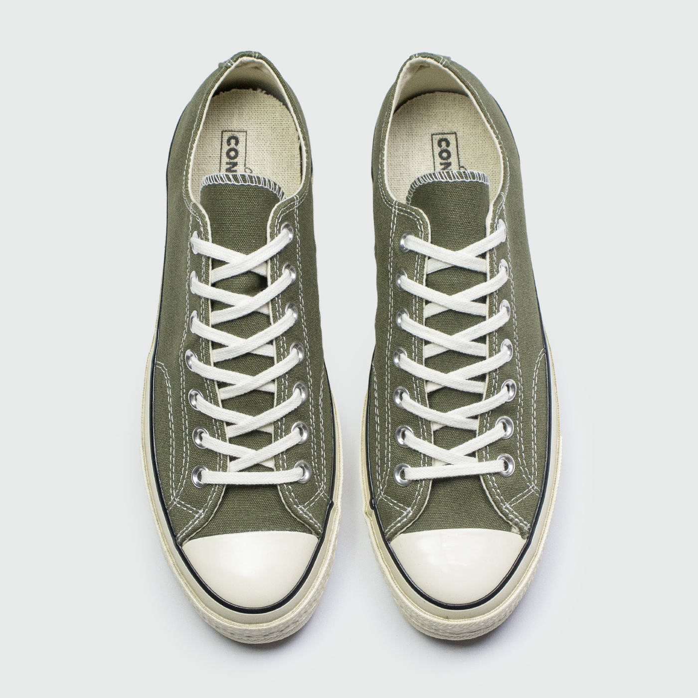 Converse low olive on sale