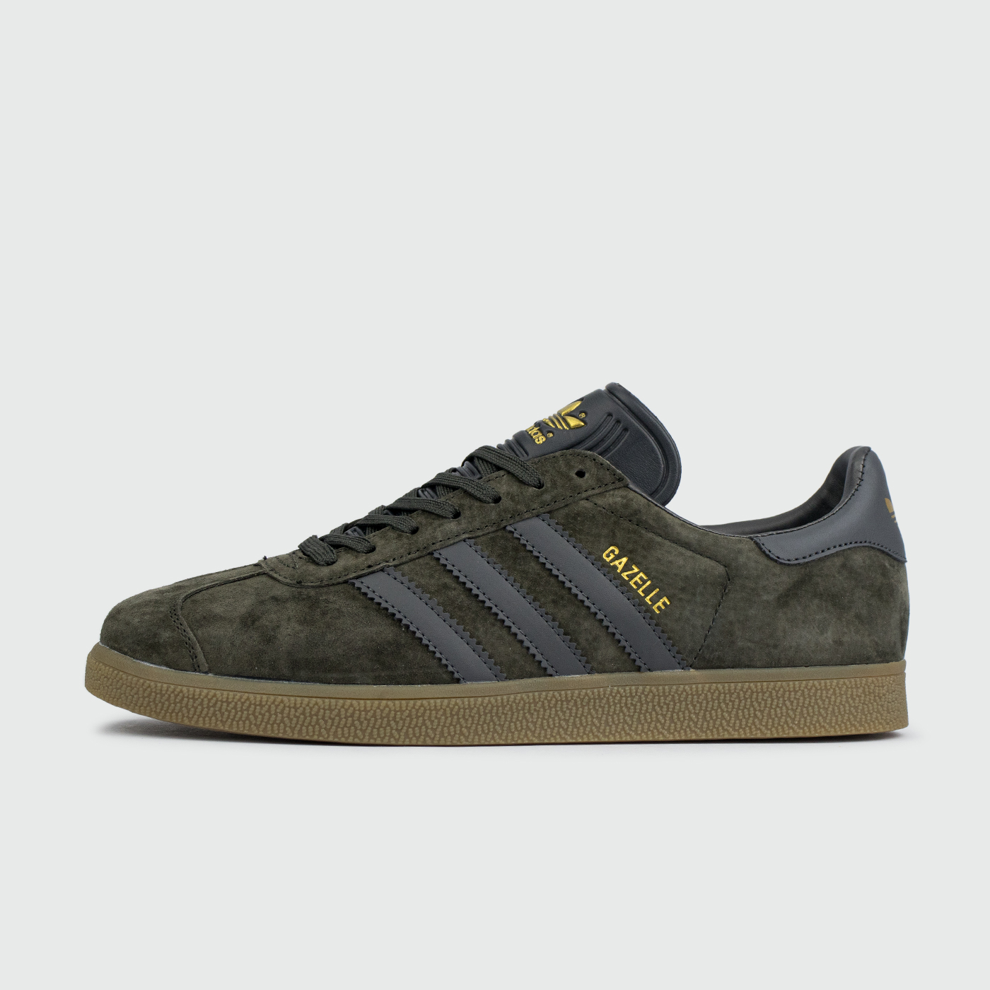 Adidas dark shop grey gazelle