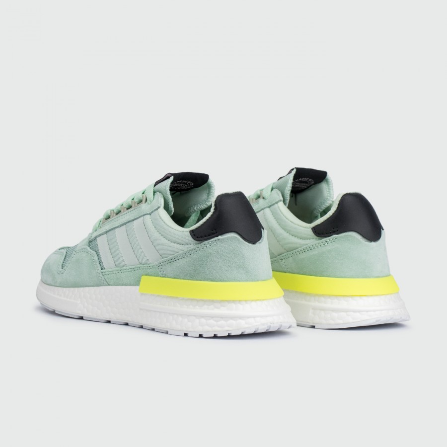 кроссовки Adidas ZX 500 Boost Mint / White