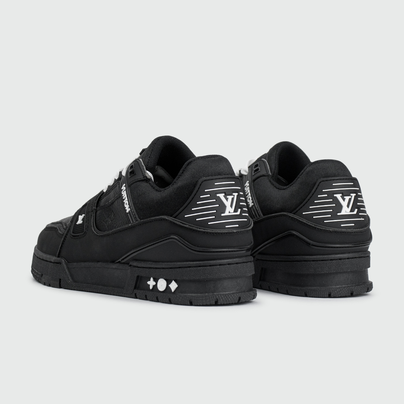 Кроссовки LV Trainer Sneaker All Black