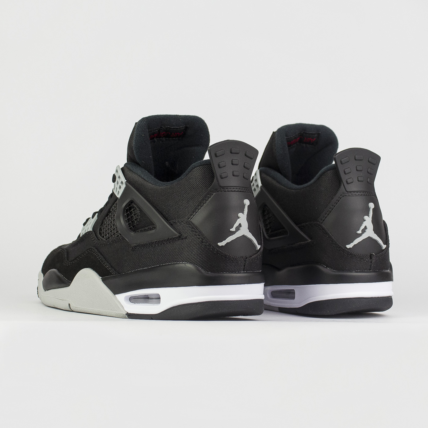 Кроссовки Nike Air Jordan 4 Wmns Black Canvas Qual.