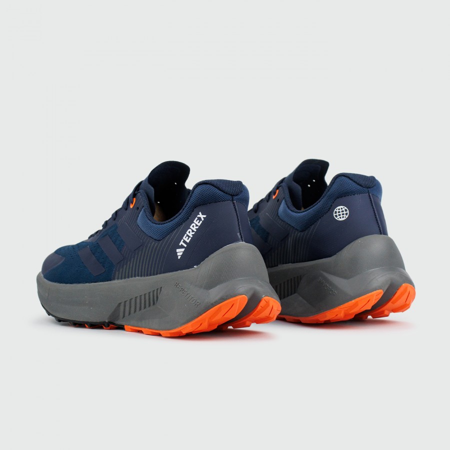 кроссовки Adidas Terrex Soulstride Flow Trail Navy / Orange