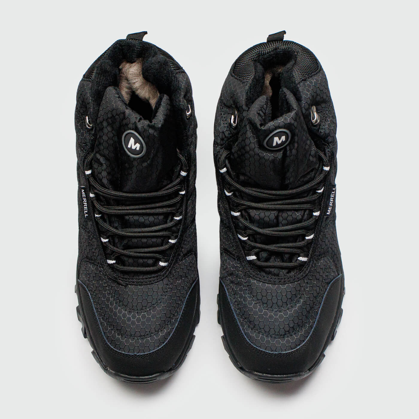 Ботинки Merrell Ice Cap Mid Black with Fur