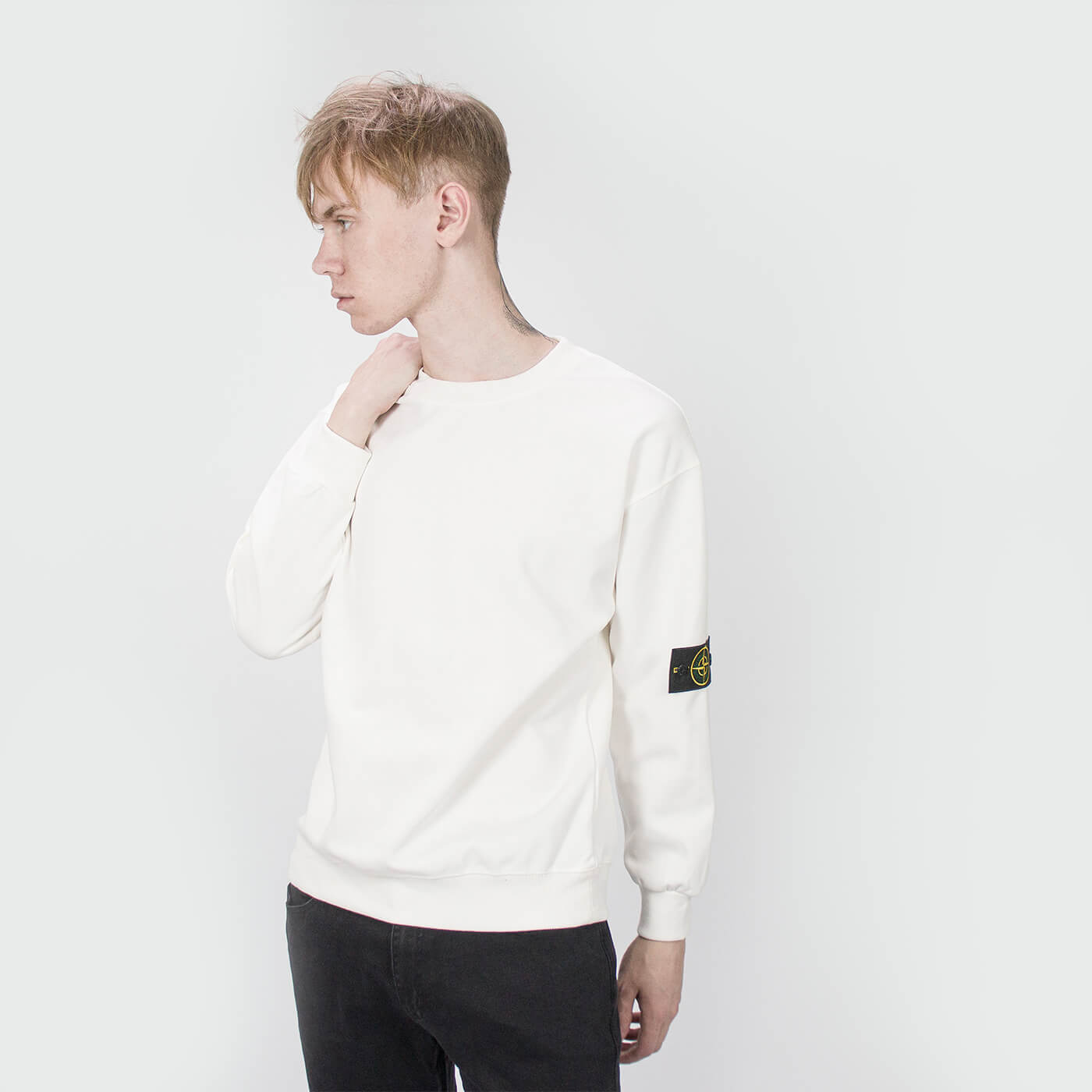 Свитшот Stone Island White