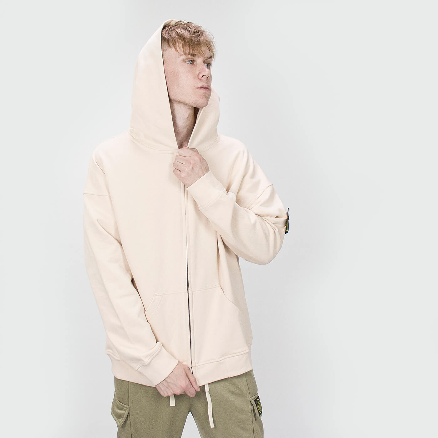 Толстовка Stone Island Beige