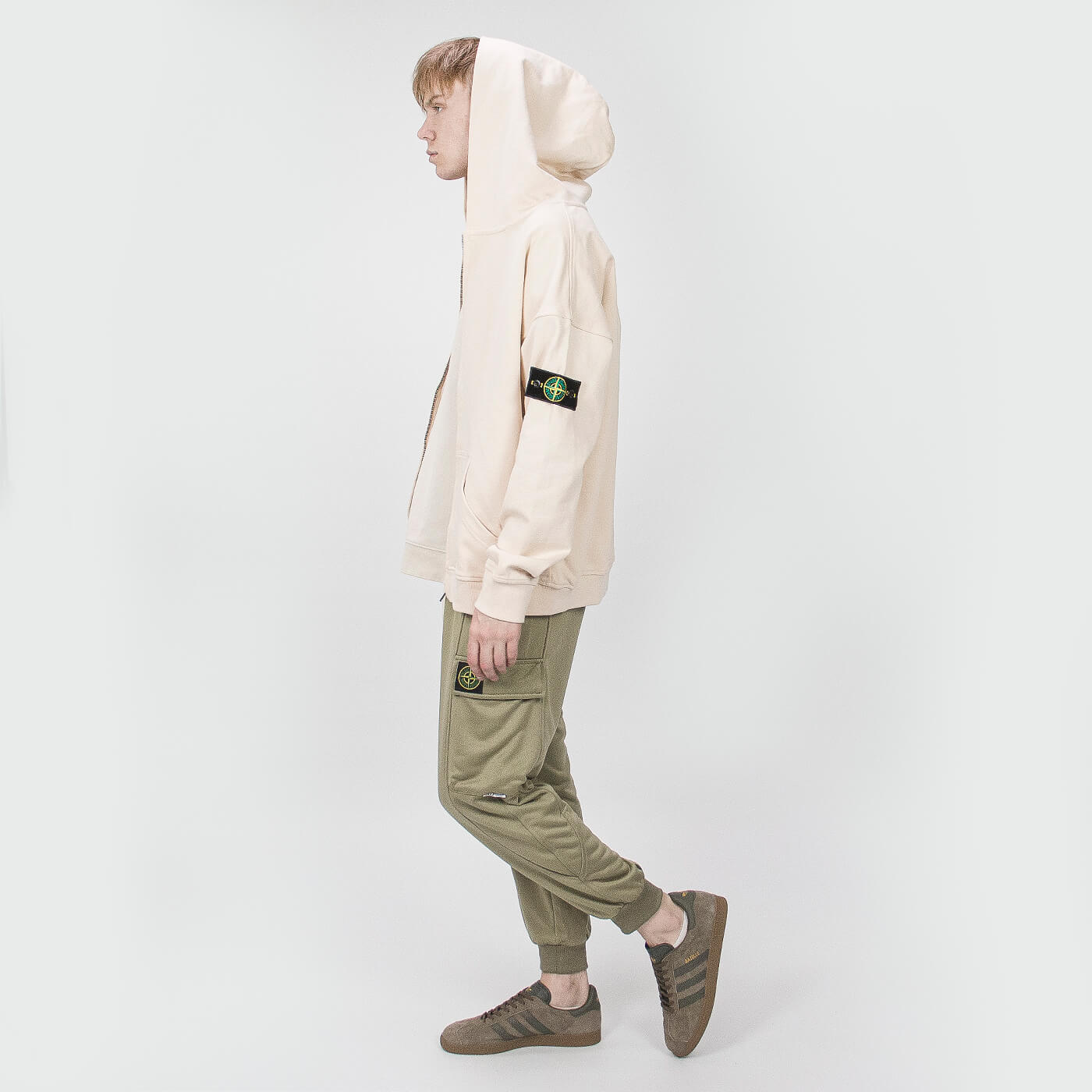 Толстовка Stone Island Beige