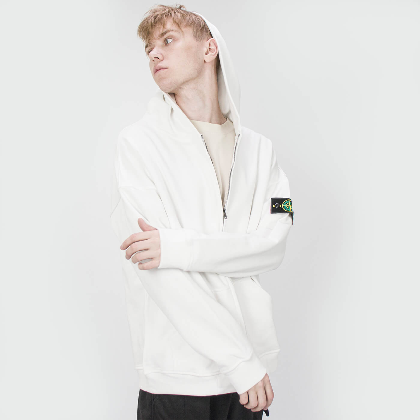 Толстовка Stone Island White