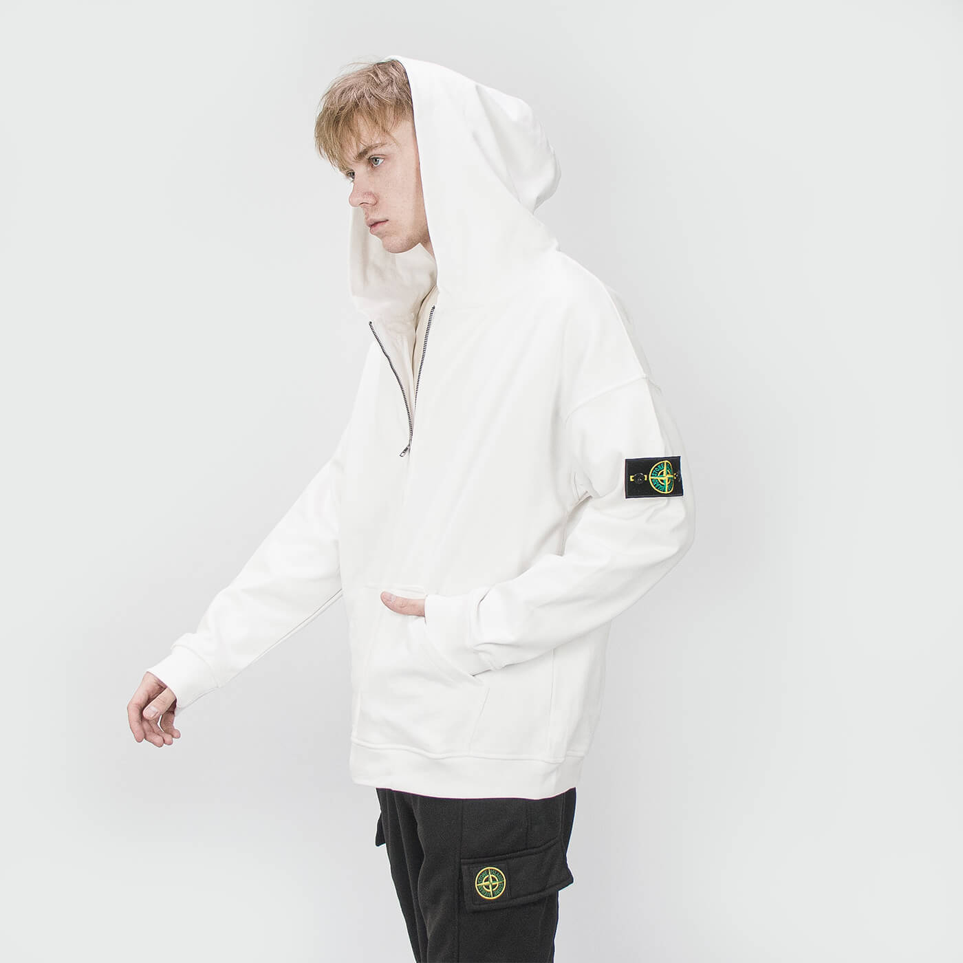 Толстовка Stone Island White