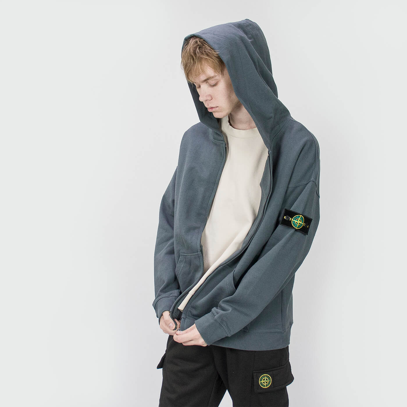 Толстовка Stone Island Grey