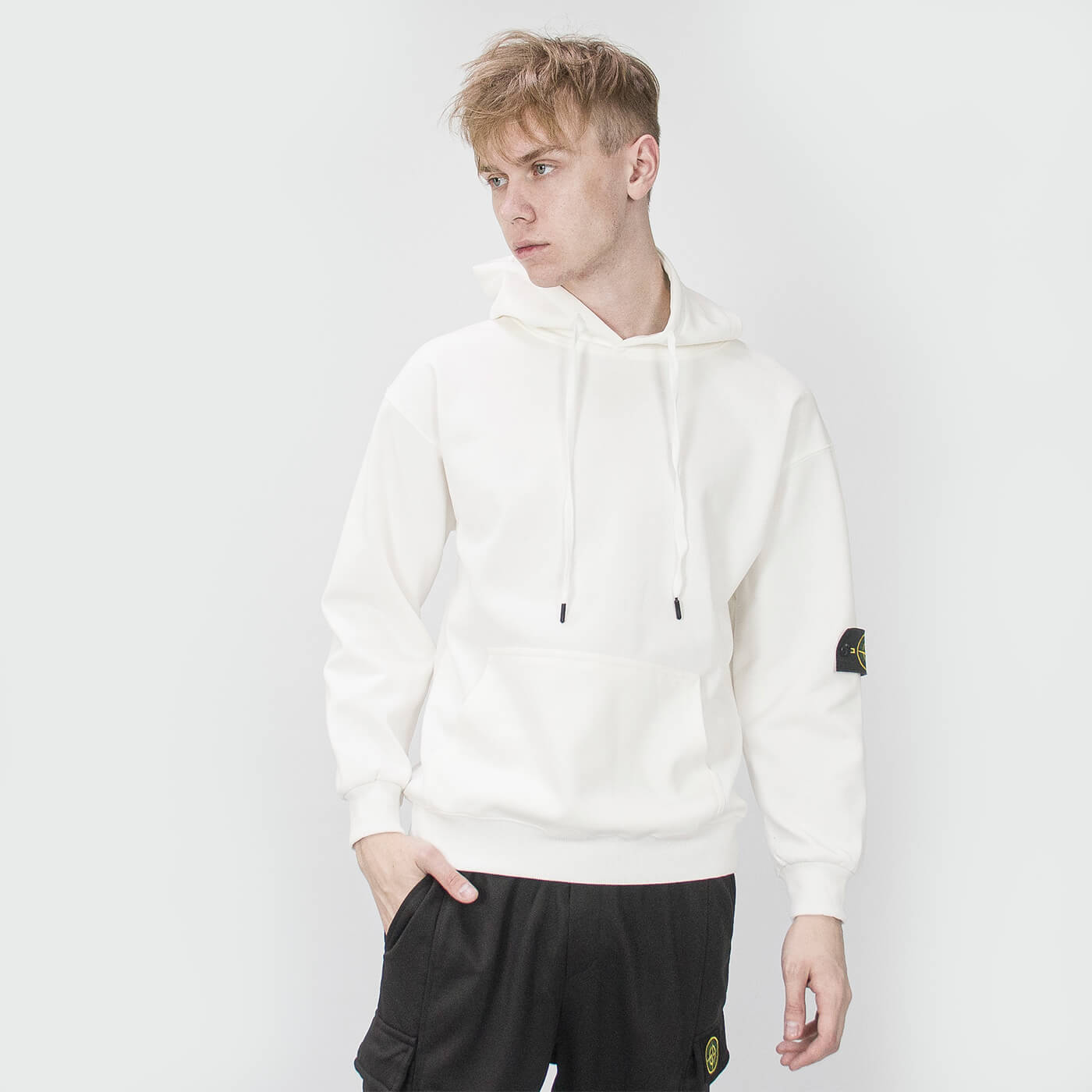 Худи Stone Island White