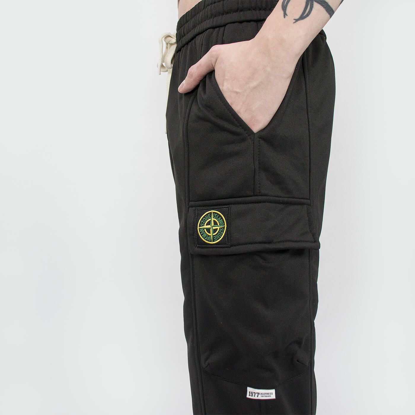 Брюки спортивные Stone Island Black