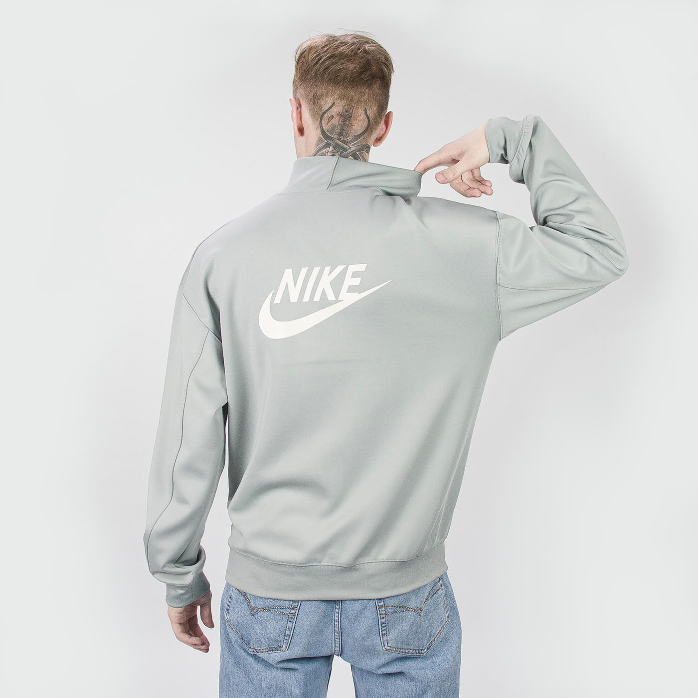 Худи Nike 1/2 zip Grey