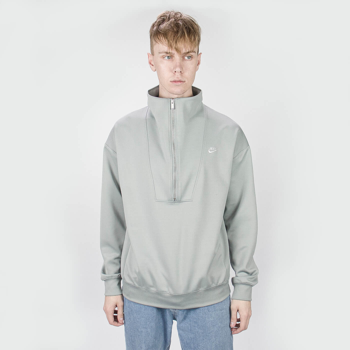 Худи Nike 1/2 zip Grey