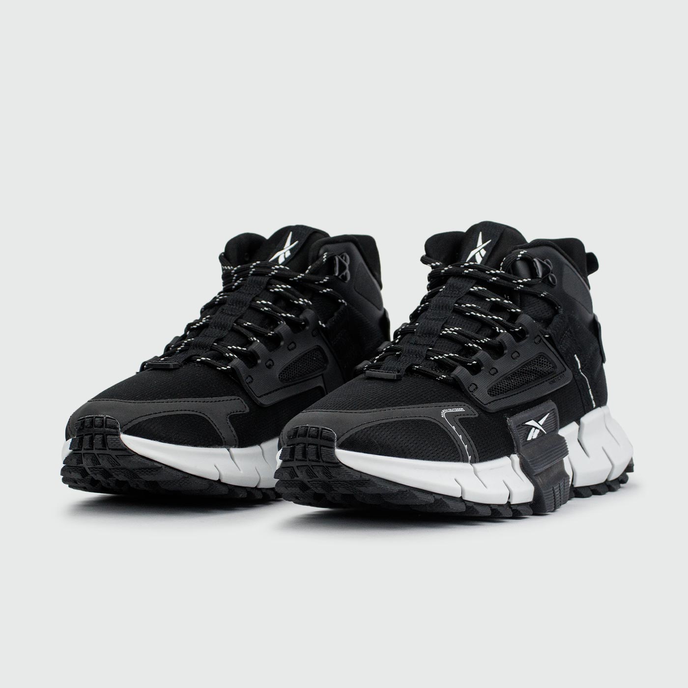 Кроссовки Reebok Zig Kinetica Mid Black / White