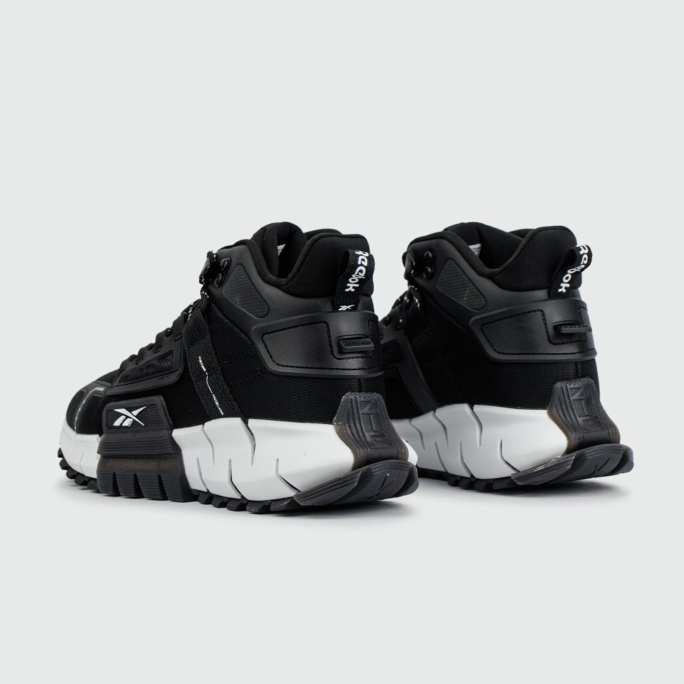 Кроссовки Reebok Zig Kinetica Mid Black / White