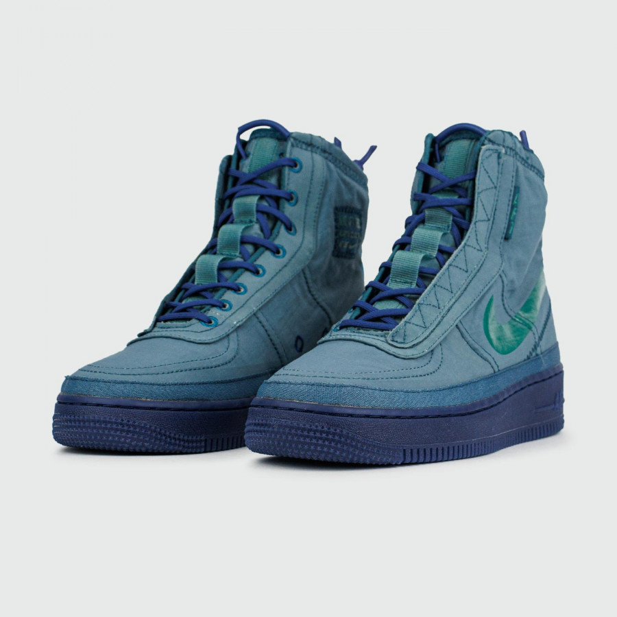 кроссовки Nike Air Force 1 Shell Blue Void Wmns