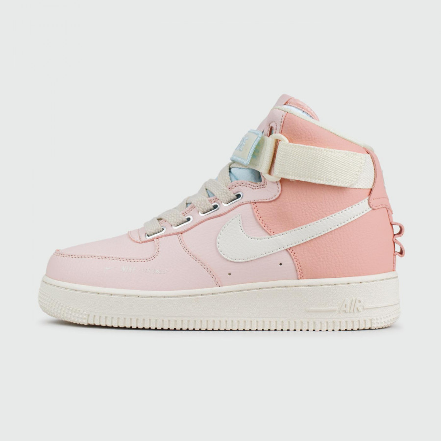 кроссовки Nike Air Force 1 Utility Mid Pink Wmns