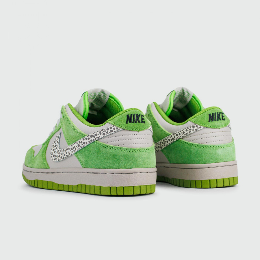 кроссовки Nike Dunk Low Green White Wmns virt