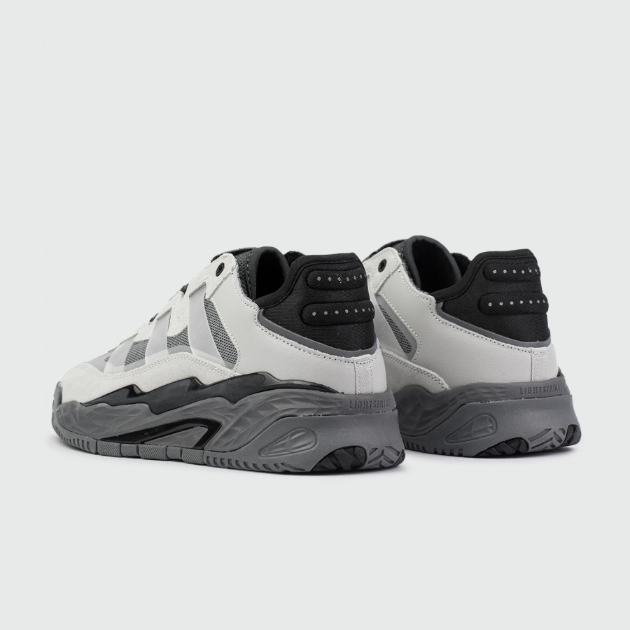 кроссовки Adidas Niteball Grey / Black virt