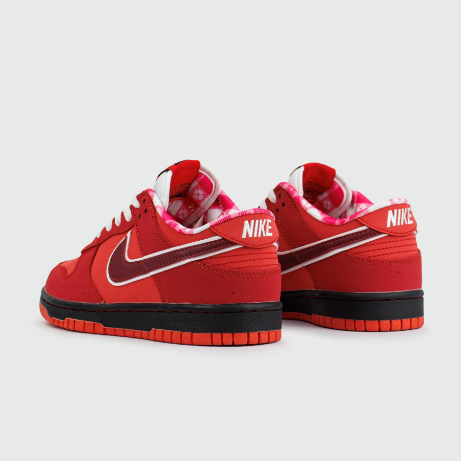кроссовки Nike SB Dunk Low Red Black virt