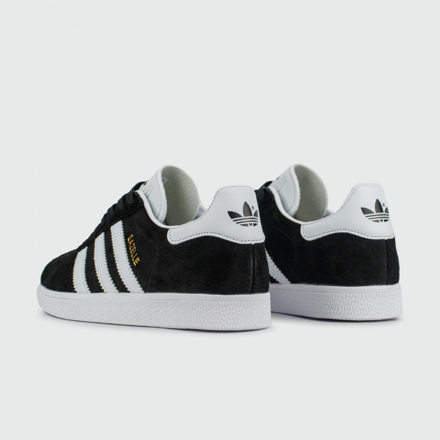 кроссовки Adidas Gazelle Black / White virt