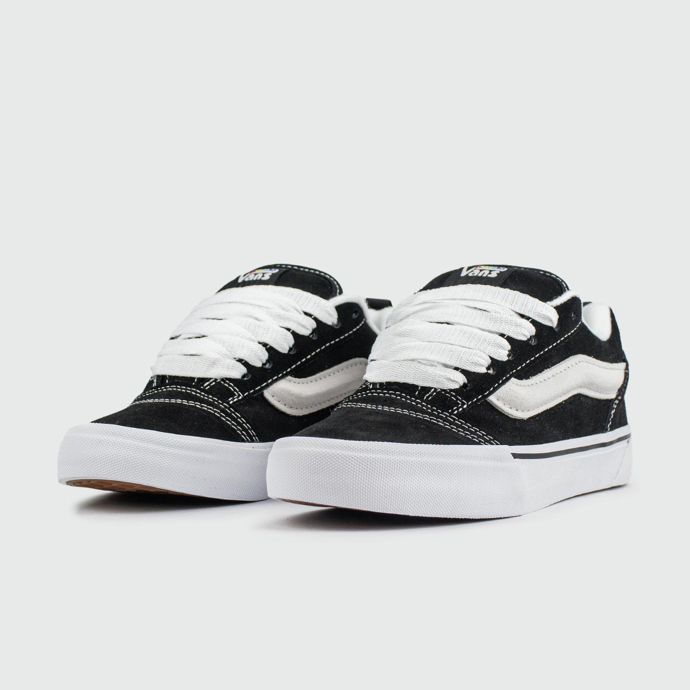 Кеды Vans Knu Skool Black White Wmns