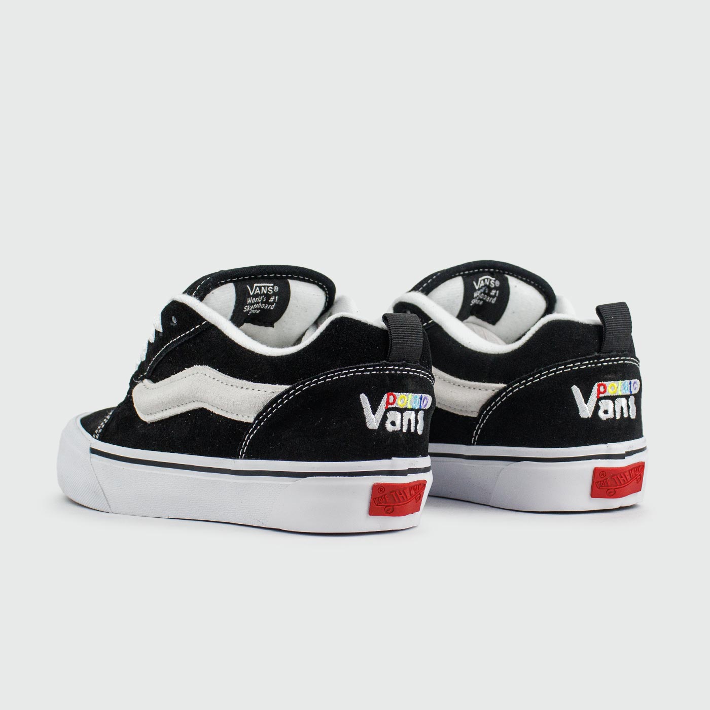 Кеды Vans Knu Skool Black White Wmns