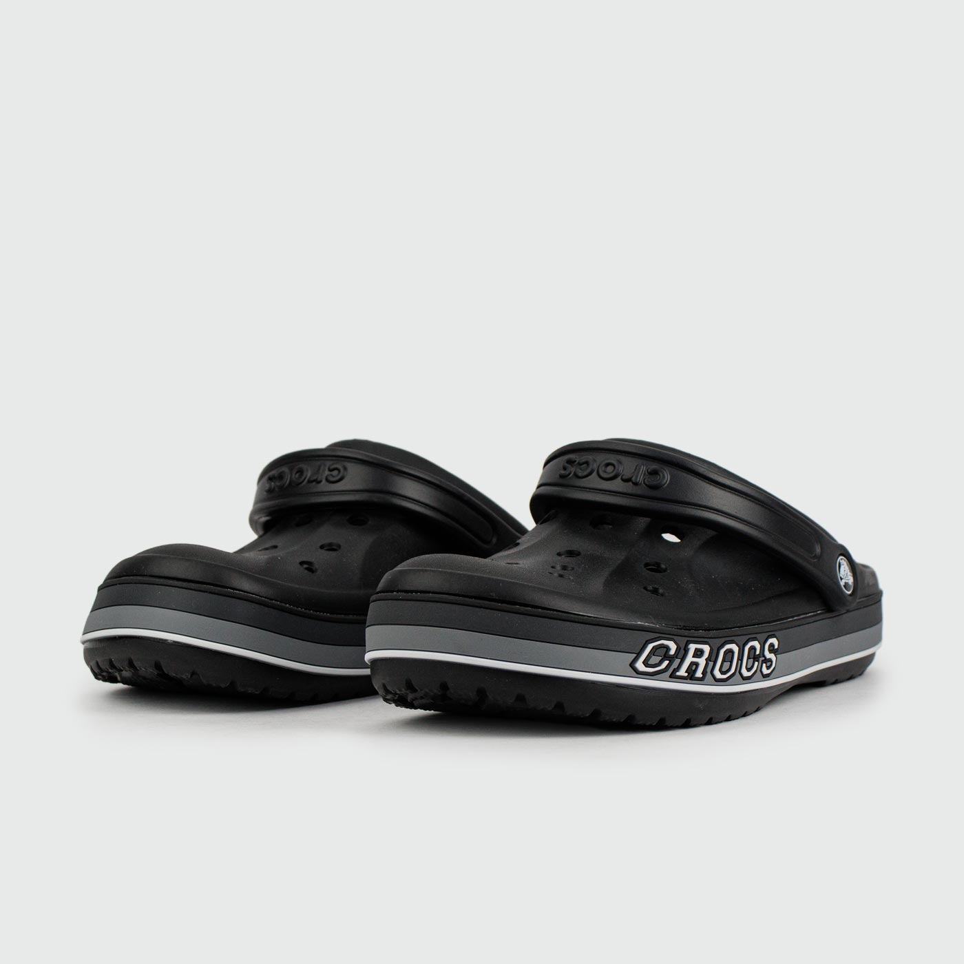 Сабо CROCS Bayaband Cloc Black Grey Lines