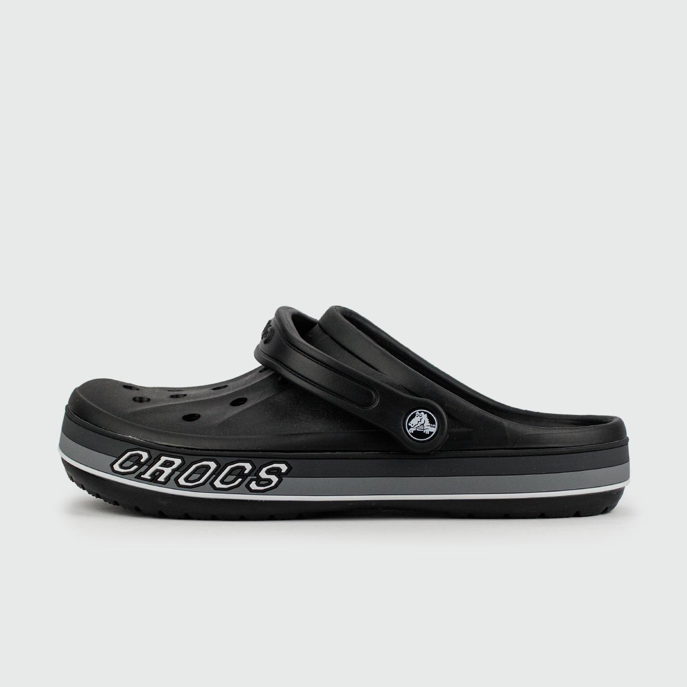 Сабо CROCS Bayaband Cloc Black Grey Lines