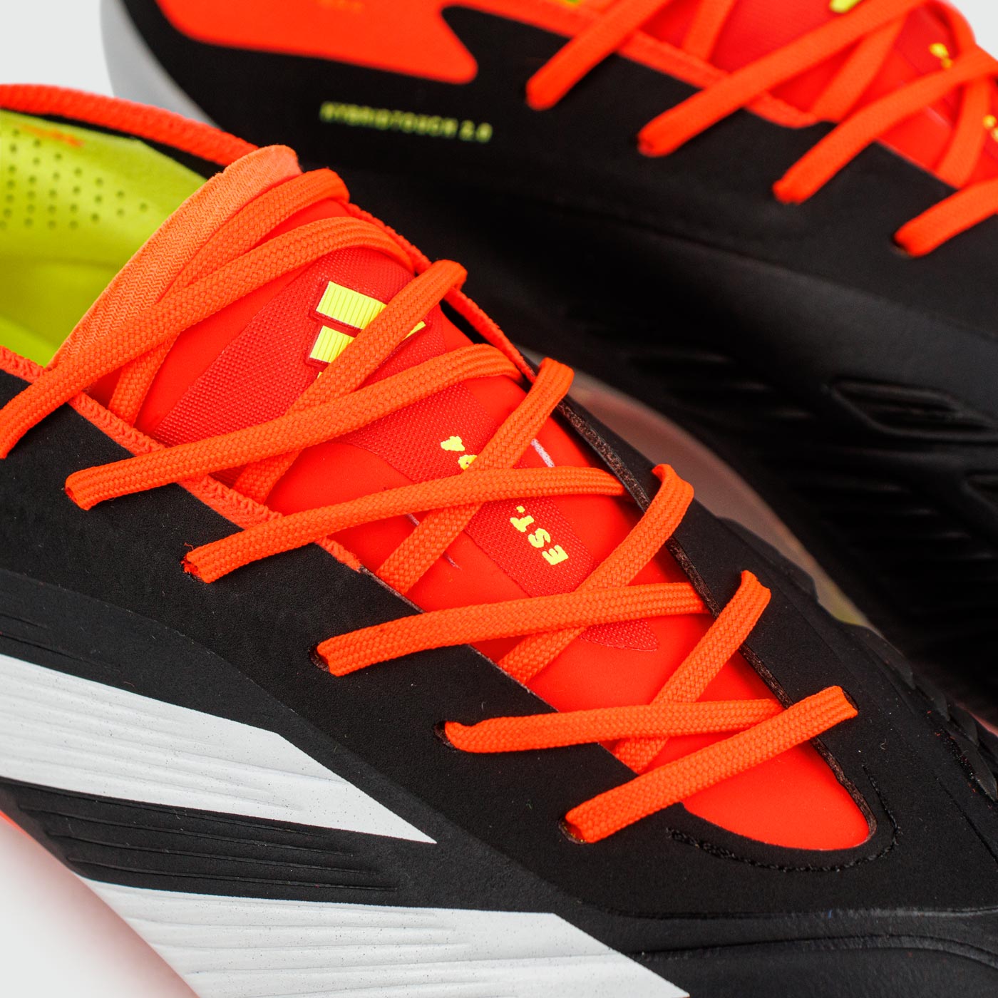 Бутсы Adidas Predator Elite FG Black Orange