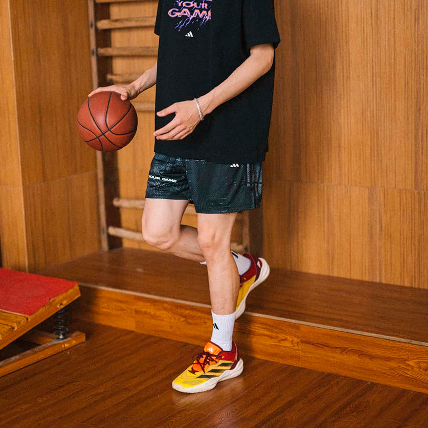 Кроссовки Adidas Adizero Select 2.0 Yellow Red