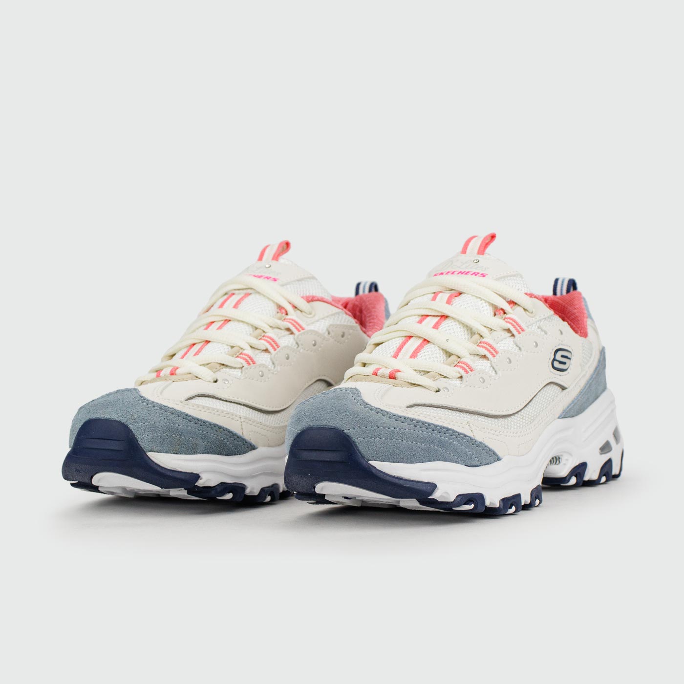 Кроссовки Skechers DLites White / Blue Wmns