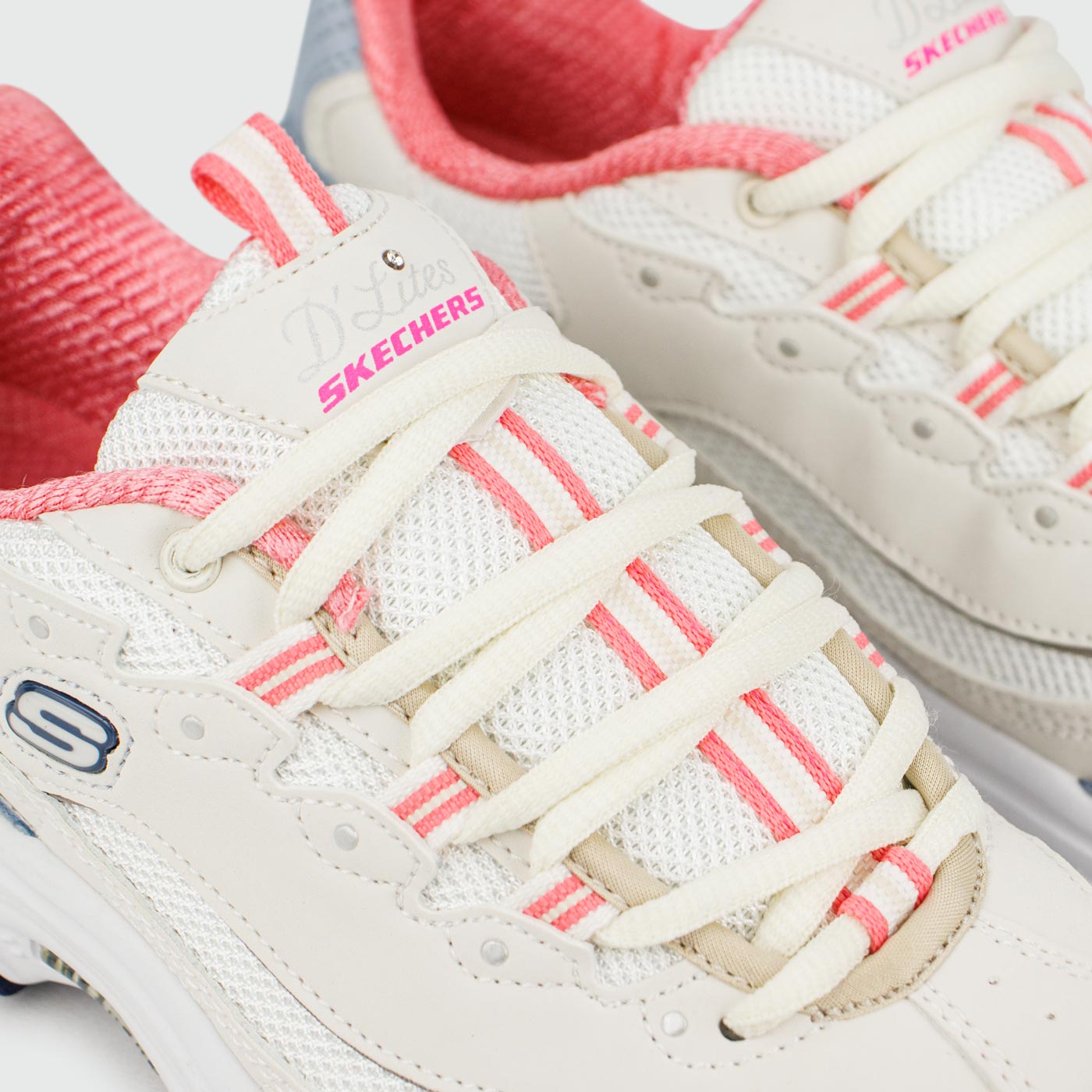 Кроссовки Skechers DLites White / Blue Wmns