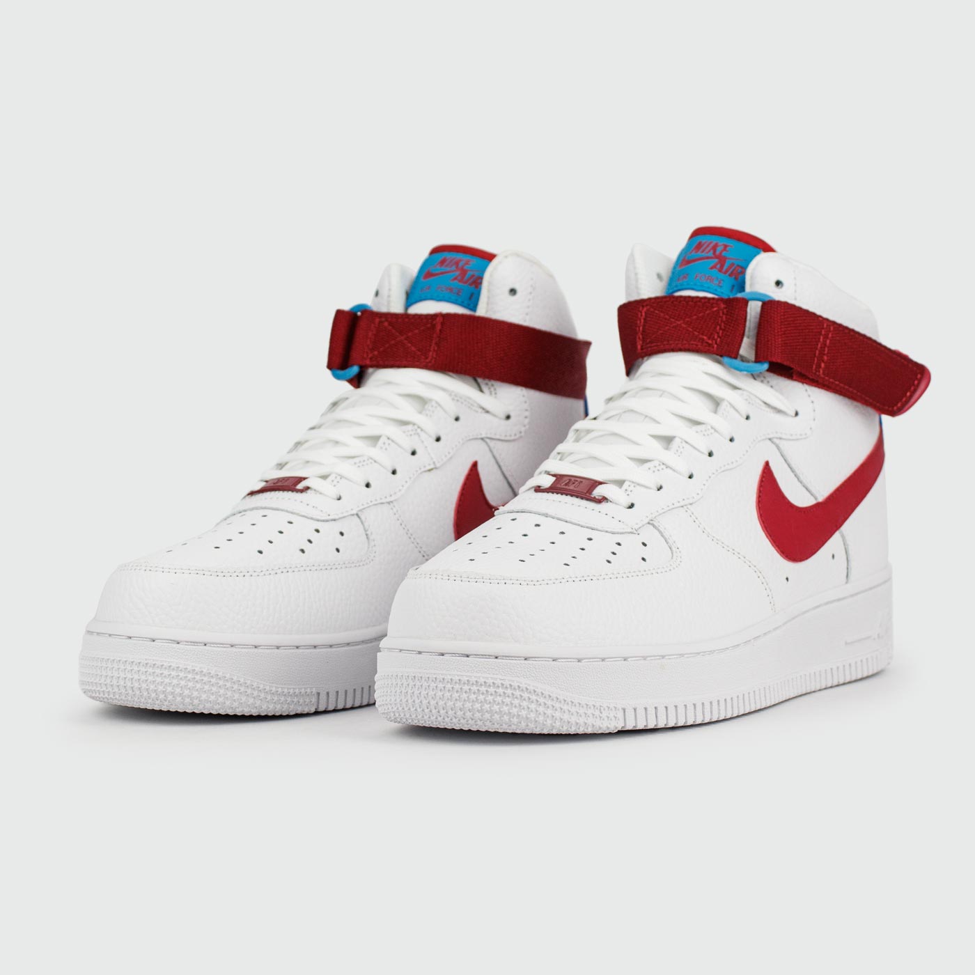 Кроссовки Nike Air Force 1 Mid White Red