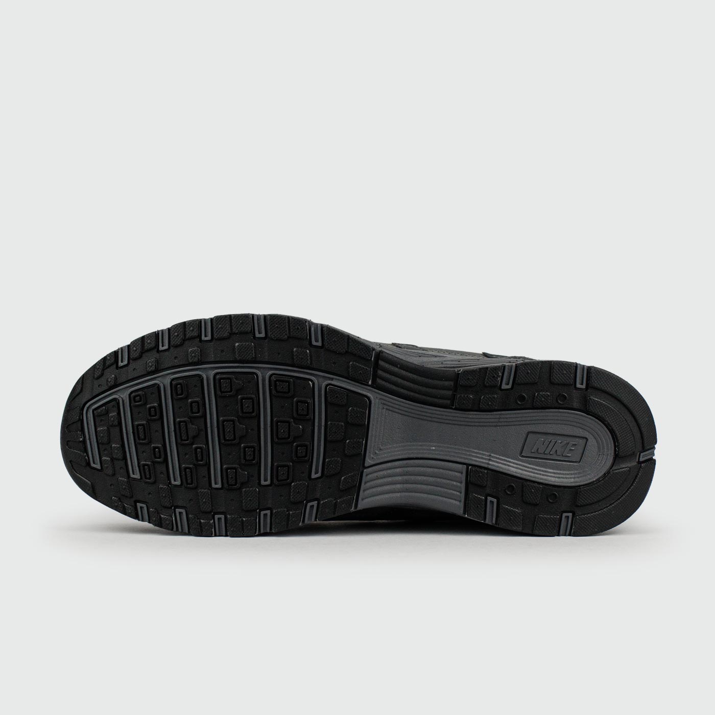 Кроссовки Nike P-6000 Black Grey with Fur