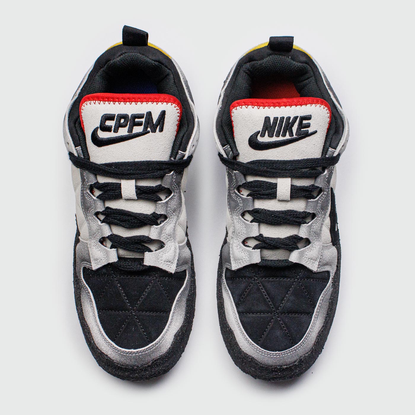 Кроссовки Nike x CPFM Dunk Mid Grey / Black