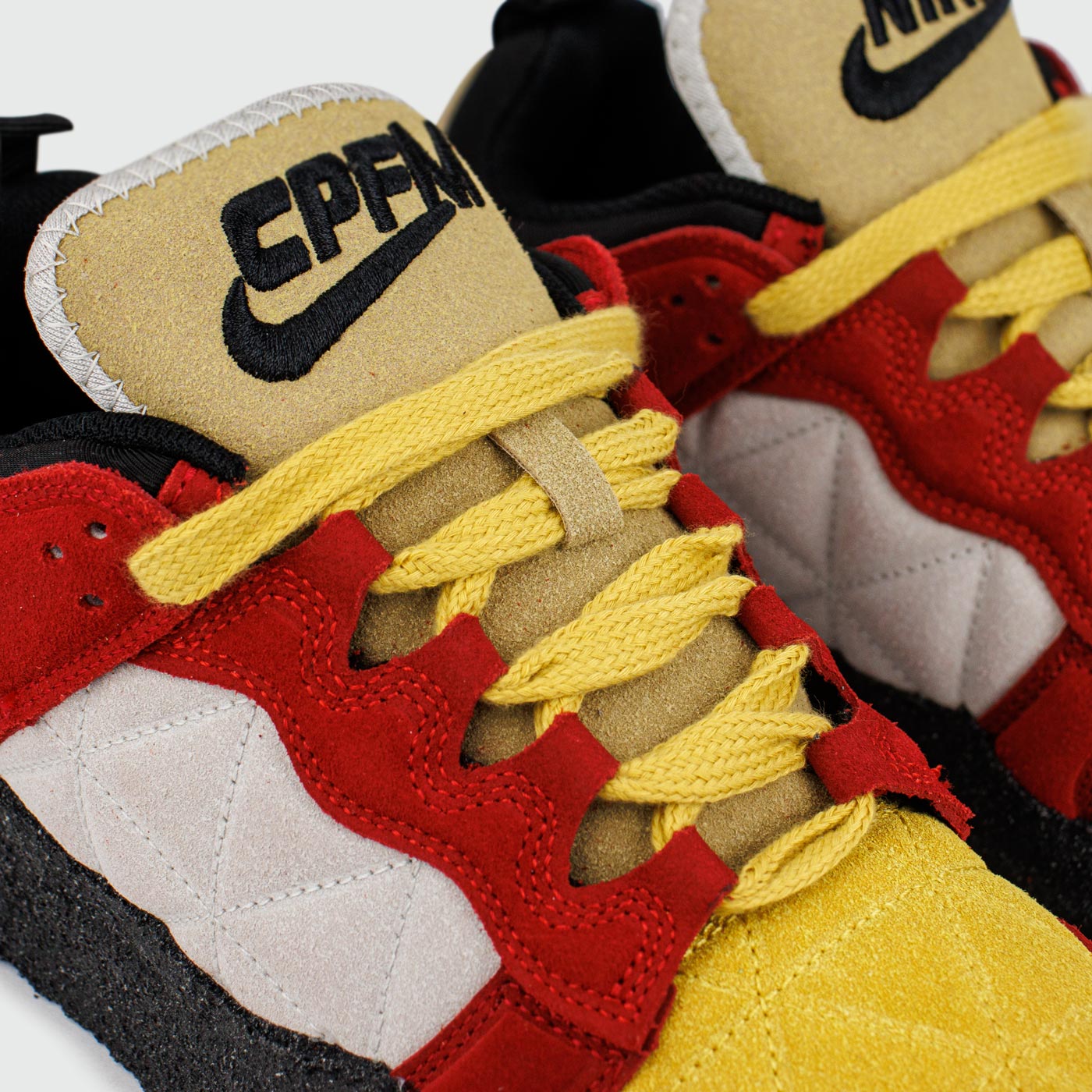 Кроссовки Nike x CPFM Dunk Mid Red / Yellow