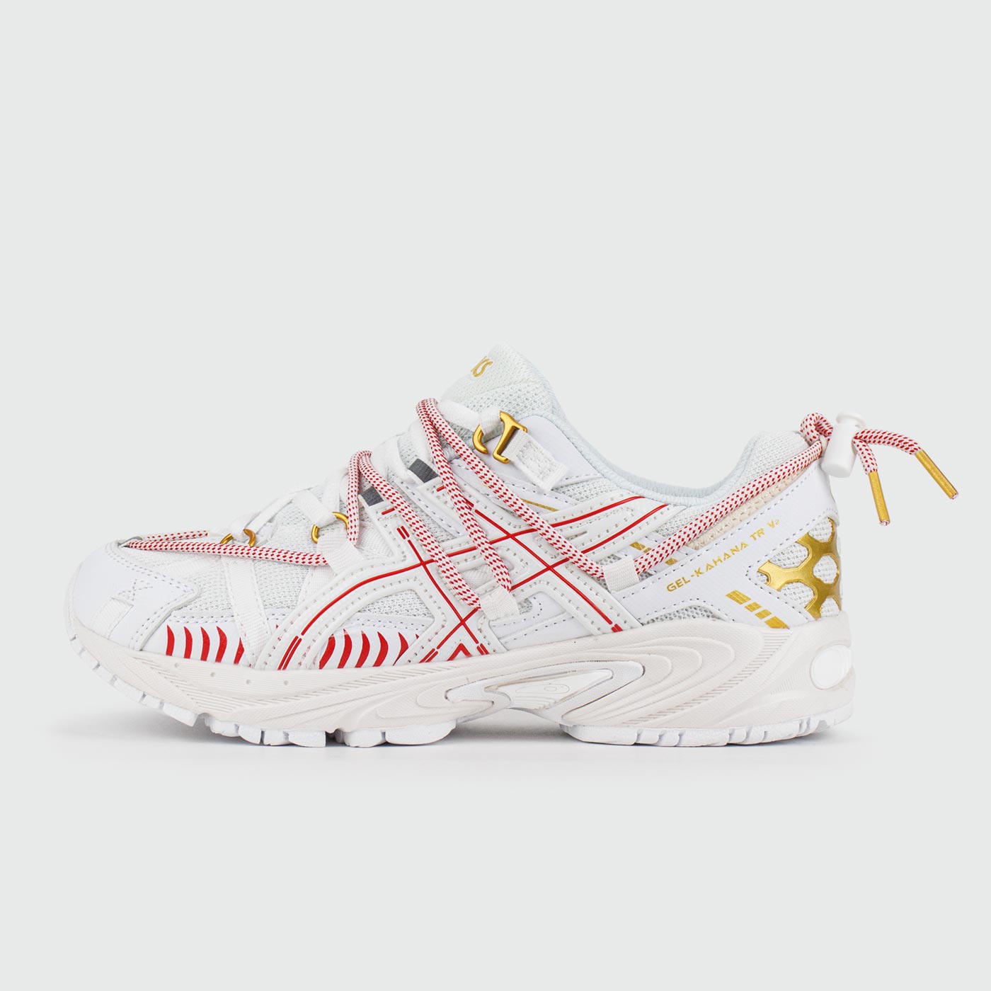 Кроссовки Asics Gel-Kahana TR V2 White Red Wmns