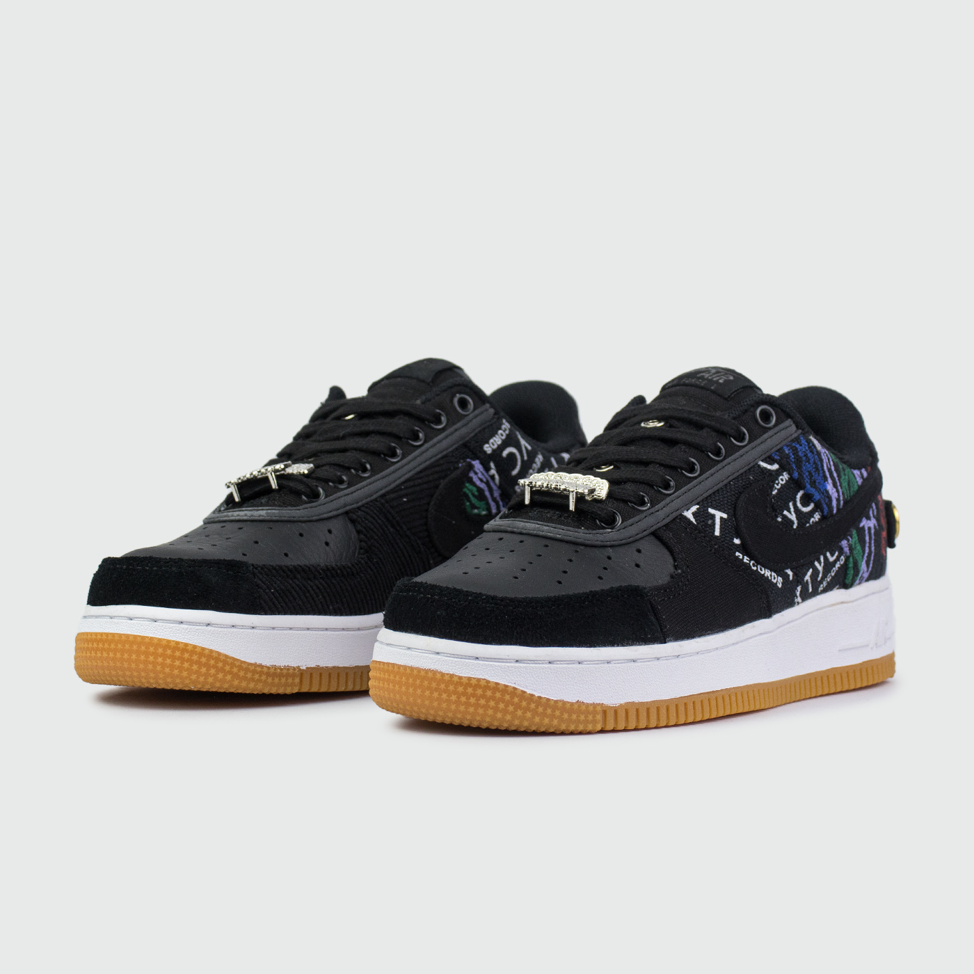 Кроссовки Nike Air Force 1 Low x Travis Scott Black / Wh.