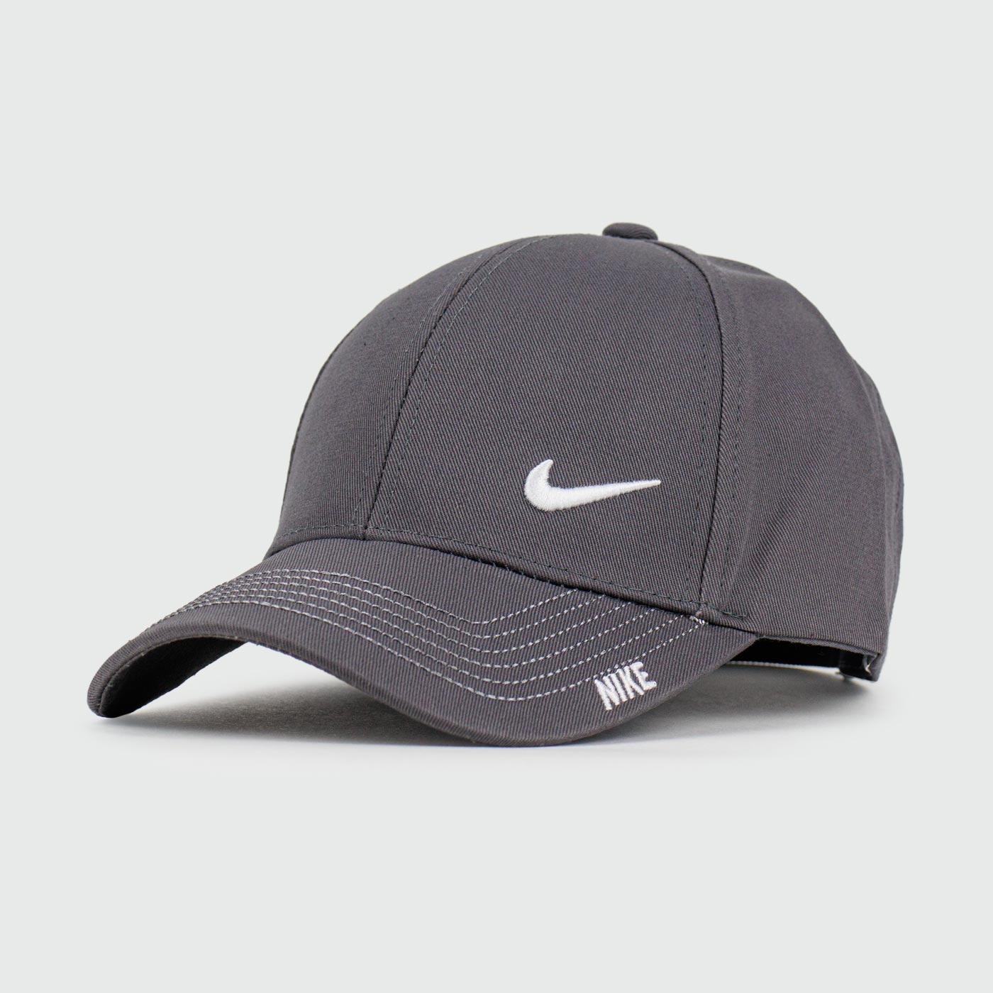 Кепка Nike Grey White Logo 2 Кепка Nike Grey White Logo 2