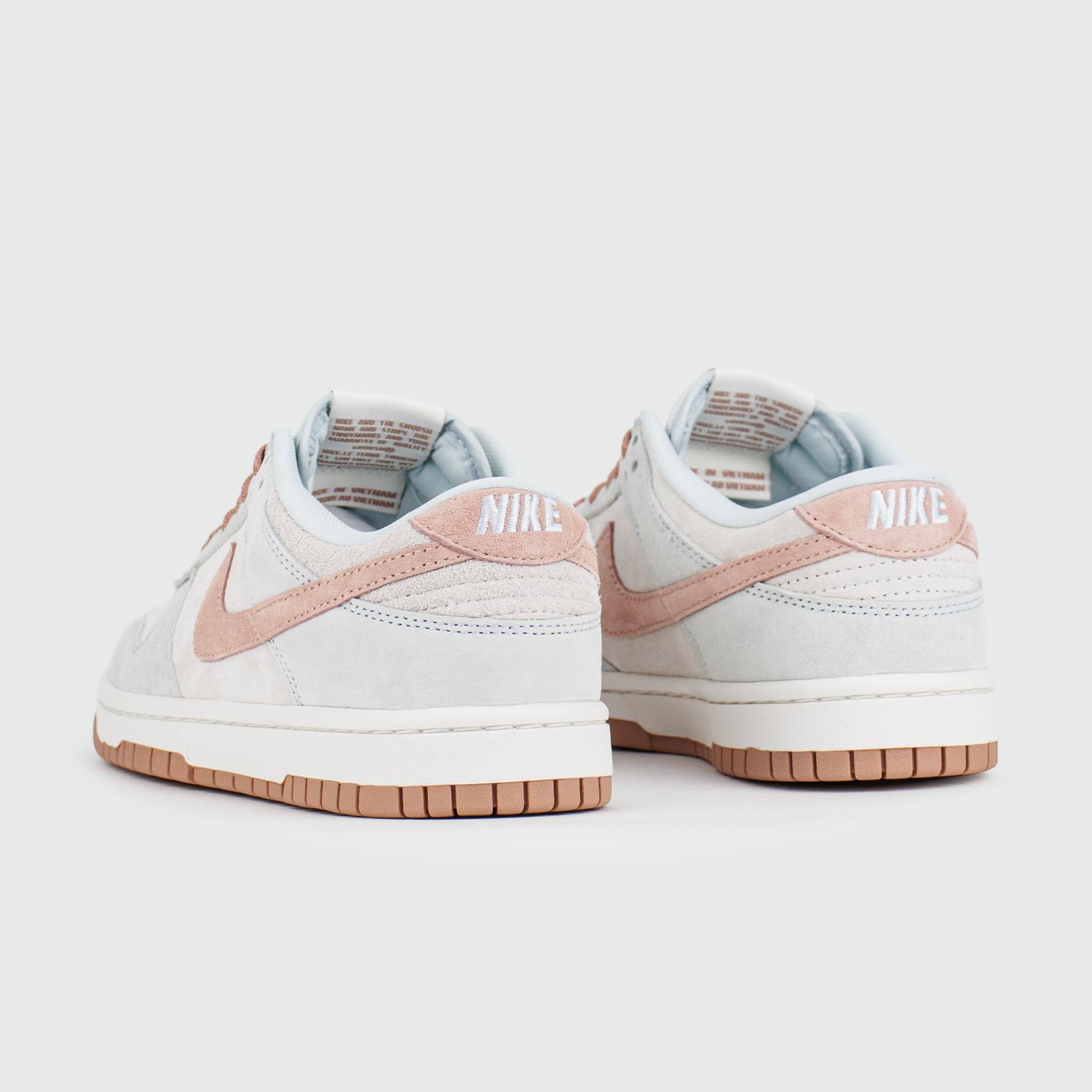 Кроссовки Nike Dunk Low Light Grey Pink Wmns