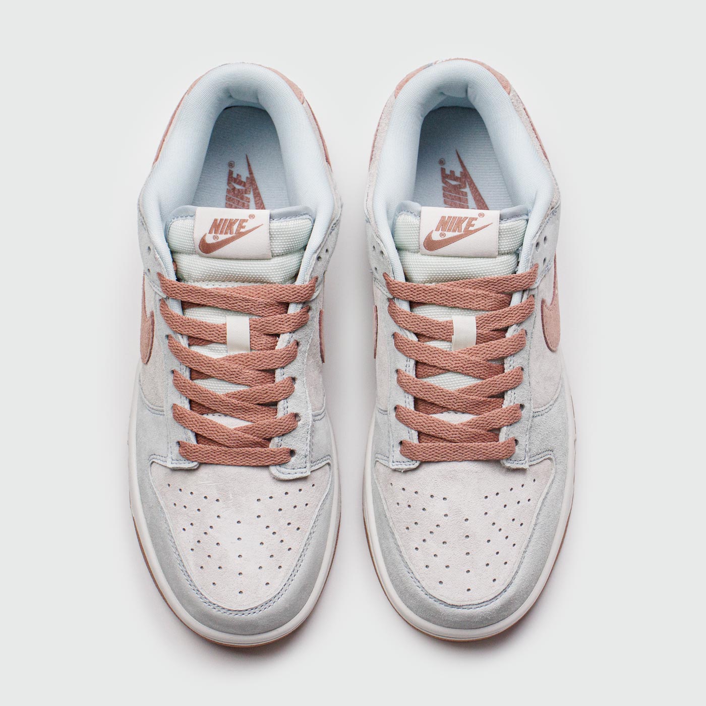 Кроссовки Nike Dunk Low Light Grey Pink Wmns